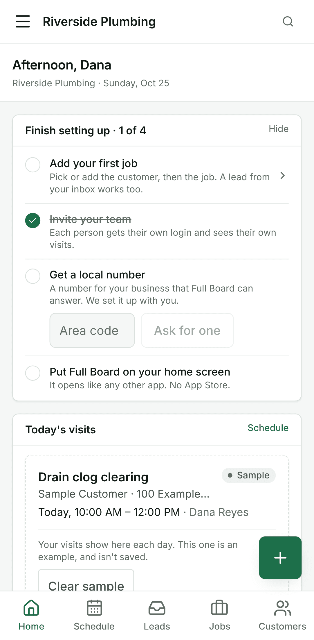 Sign in, on a phone