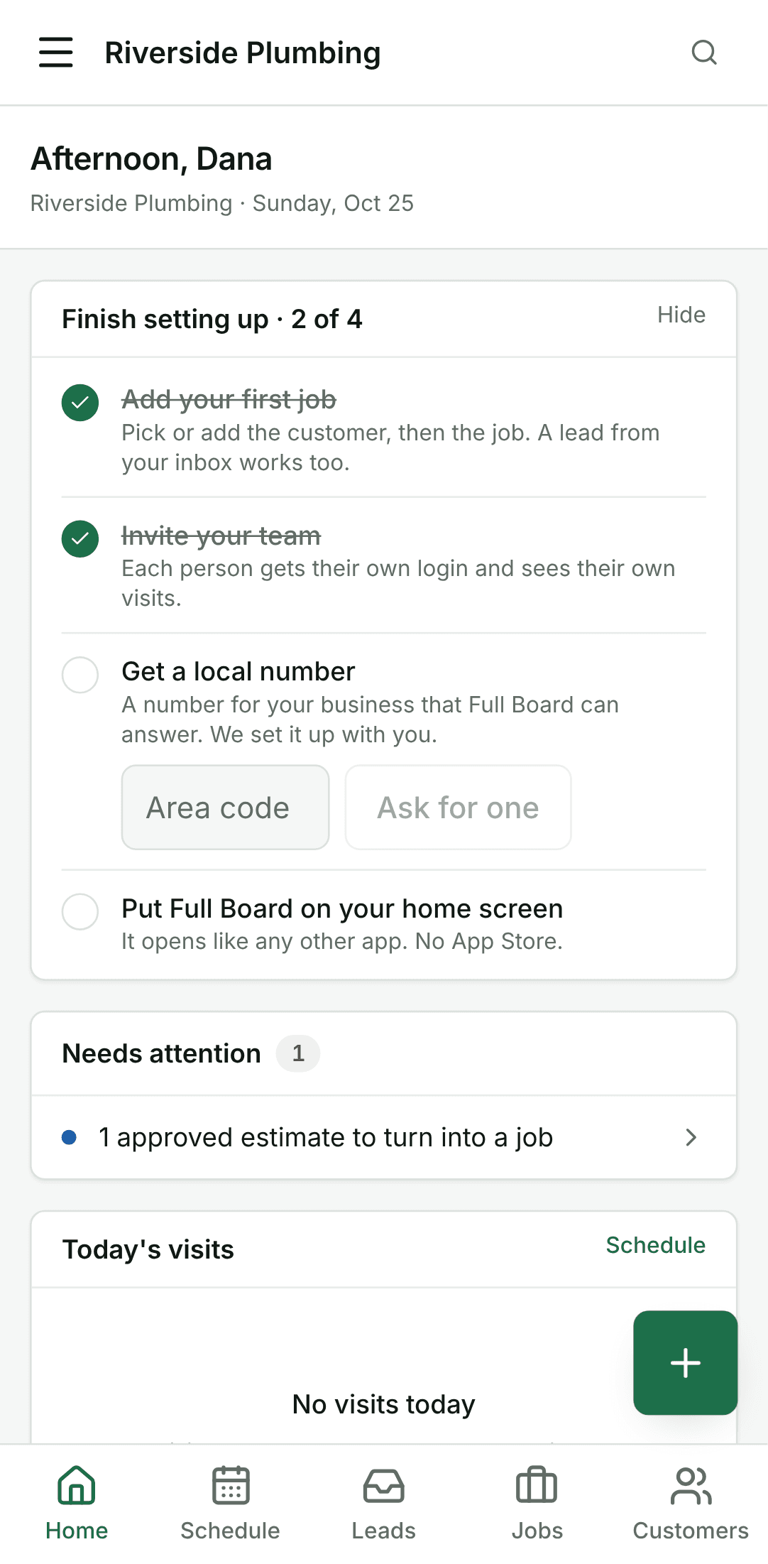Sign in, on a phone